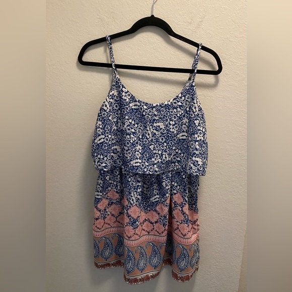 Abercrombie & Fitch Paisley Mini Dress - Picture 3 of 7